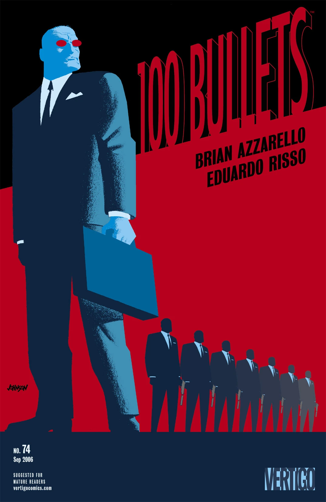 100 Bullets #74 (DC, 2006 — Cover A) cover